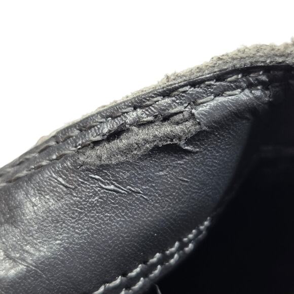 Blondo Villa Waterproof Gray Suede Ankle Booties Side Zip Women’s 8.5 - Picture 11 of 12